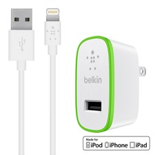Belkin BOOST UP 2.4A Wall Charger with Lightning Cable
