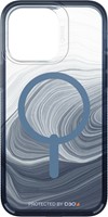 GEAR4 iPhone 14 Pro Max Gear4 D3O Milan Snap Case - Blue Swirl