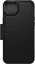 OtterBox iPhone 14 Otterbox Strada Leather Folio Case - Black (Shadow)