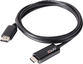 Club3D - DisplayPort 1.4 Cable Male to HDMI 2.0b Male 4K 60HZ HDR 2m/6.56ft