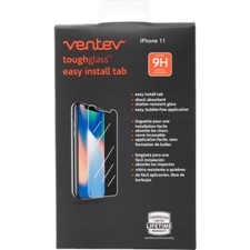 Ventev - iPhone 11/XR Toughglass Easy Install Tempered Glass Screen Protector