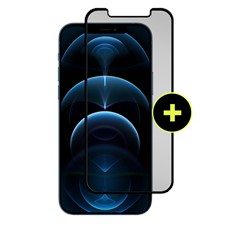 Gadget Guard - Black Ice Plus Glass Screen Protector For Apple Iphone 12 Pro Max - Clear