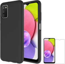 AXS - Protech Case And Glass Screen Protector - Galaxy A03s