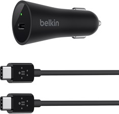 Belkin 27W Type C Devices Power Delivery Car Charger