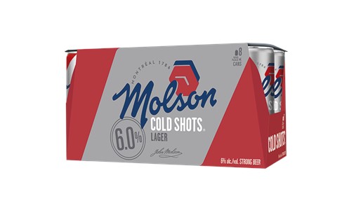 Molson Breweries 8C Molson Canadian Cold Shots 1888ml