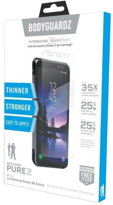 6 x protector de pantalla claro para Samsung Galaxy s8 Active 