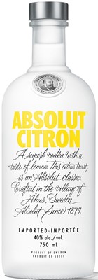 Corby Spirit & Wine Absolut Citron 750ml
