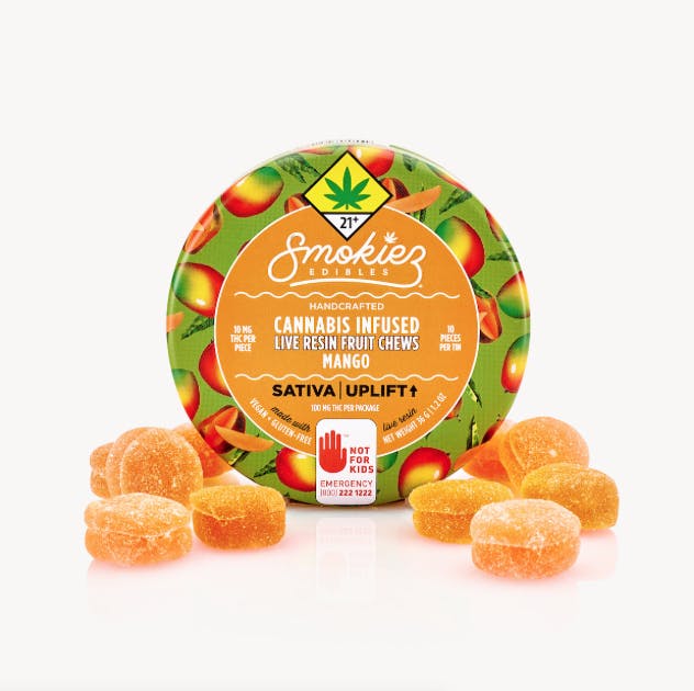 Smokiez Mango Live Resin Fruit Chews