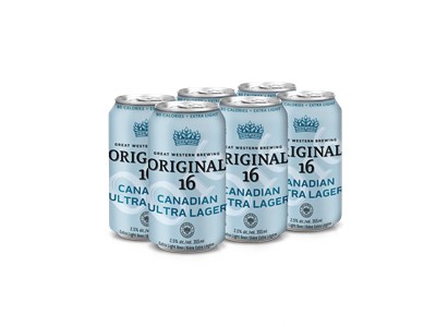 Great Western Brewing Company 6C Original 16 Canadian Ultra Lager 2130ml