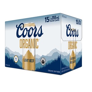 Molson Breweries 15C Coors Organic 5325ml