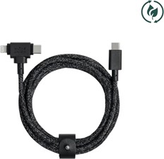 Native Union BELTCCLCOSNP Charge/Sync Belt Cable Universal USB-c to USB-C/Lightning 6ft Cosmos