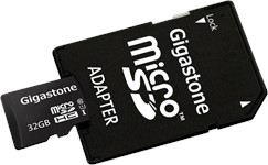 Gigastone MicroSD HC 32GB Class 10 Memory Card