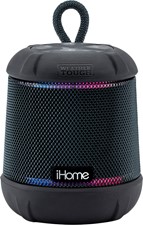 iHome - Waterproof Shockproof BT Speaker w/Accent Lighting