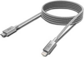 PureGear Lightning to USB-C Braided Charge and Sync Cable (180cm)