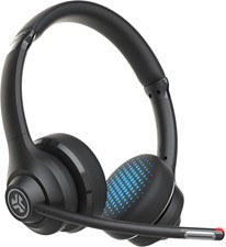 JLab Audio - Go Work Wireless On-Ear Headphones - Black