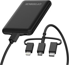 OtterBox Otterbox - Mobile Charging Kit Power Bank 5000 Mah And 3 In 1 Cable 1m