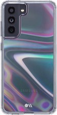 Case-Mate - Soap Bubble Case w/ Micropel - Samsung Galaxy S21 FE 5G