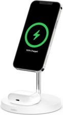 Belkin Boost Charge Pro 2 In 1 Magsafe Wireless Charging Stand 15w