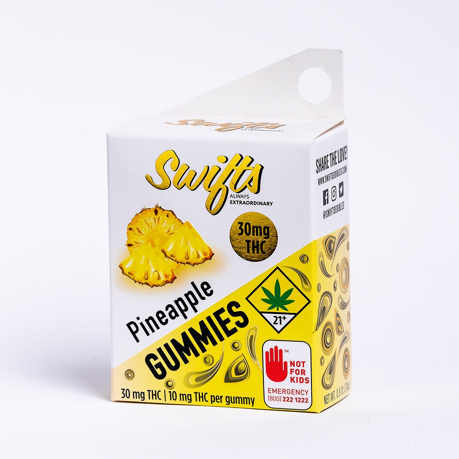 Swifts Gummies Pineapple