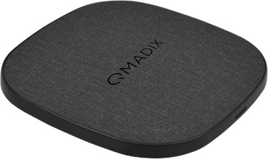 Qmadix - Quick Charge 3.0 Wireless Charging Pad 10w With Wall Charger