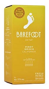 E &amp; J Gallo Barefoot Cellars Pinot Grigio 3000ml