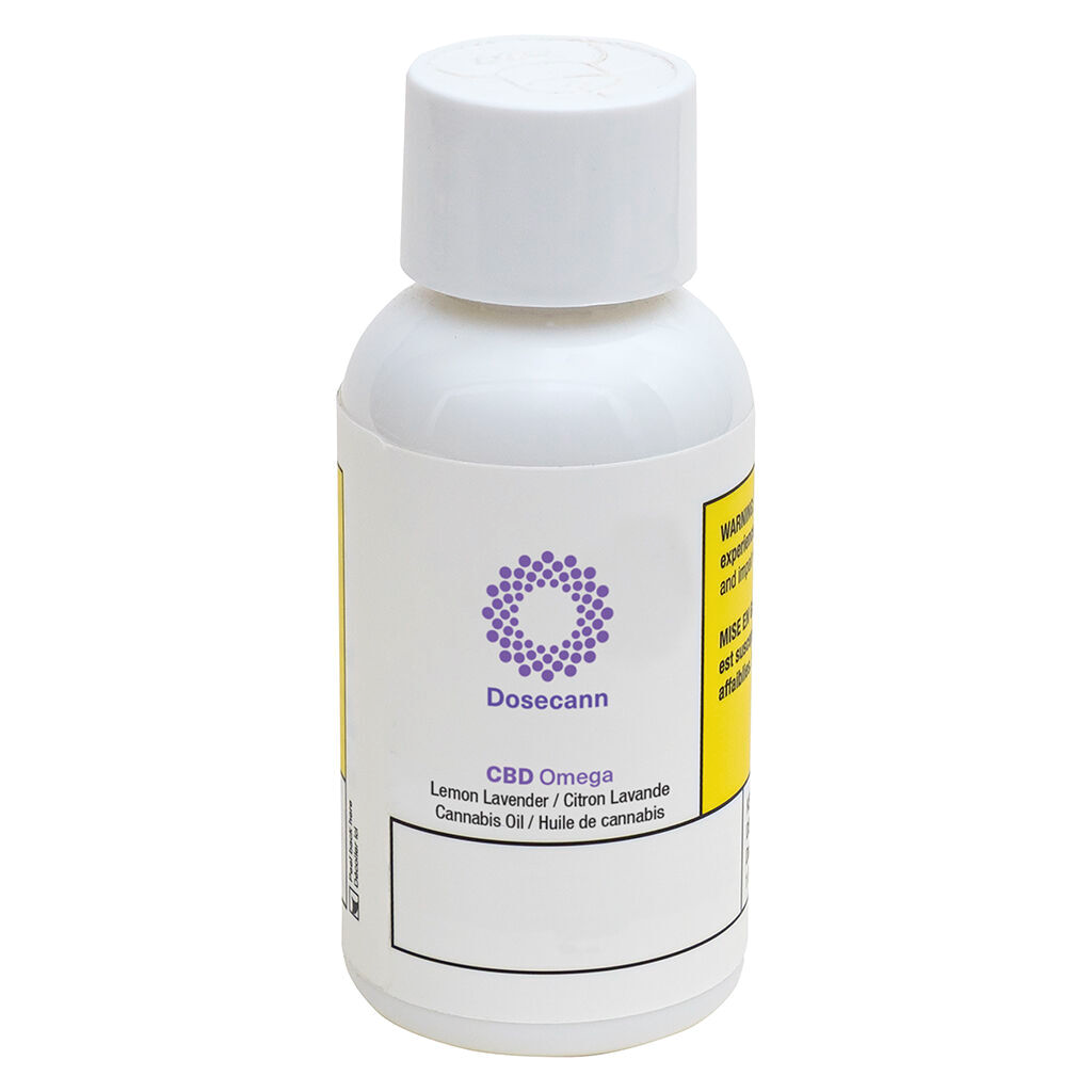 CBD Omega Lemon Lavender Oil - Dosecann - Ingestible Oil | Fire
