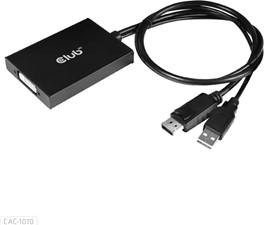Club3D - Display Port to Dual Link DVI-I Dual Link Active Adapter MAX RES 4K30HZ