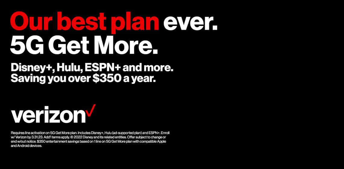 Introducing 5G Get More from Verizon