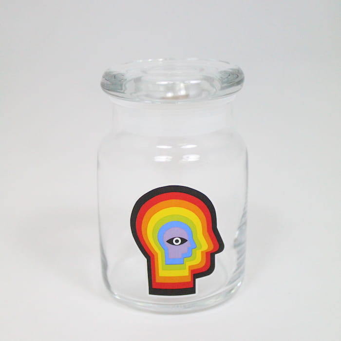 SM 420 Clear Jar - Rainbow Mind