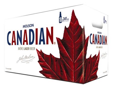 Molson Breweries 18B Canadian 6138ml