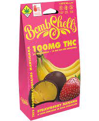 BombShell Strawberry Banana 10pk