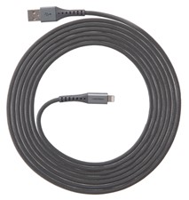 Ventev - Chargesync Alloy Usb A To Apple Lightning Cable 10ft - Steel