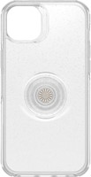OtterBox iPhone 14/13 Otterbox + POP Symmetry Clear Series Case - Silver (Stardust Pop)
