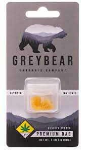 Grey Bear Concentrates Sugar Wax Frost Walker