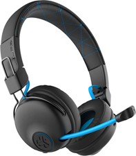 JLab Audio - Play Gaming Wireless Headphones - Black/Blue