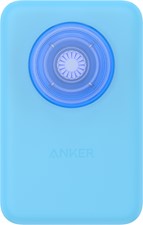 Popsockets PopSockets - Anker MagGO Magnetic Battery Charger with Grip for Apple MagSafe - Glacier Blue