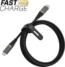 OtterBox Premium Fast Charge Usb C Cable 2m - Glamour Black