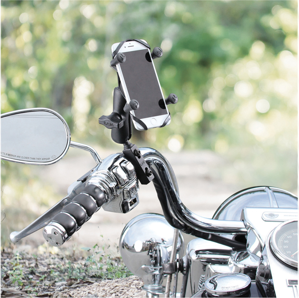 RAM Mounts RAM X-Grip Universal Phone Mount with Motorcycle Brake/Clutch Reservoir Base Price