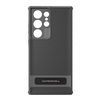 Samsung -  Galaxy S23 Ultra 5G Gear4 D3O Everest Kickstand Case - Black