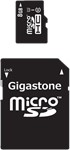 Gigastone 8GB 2-in-1 MicroSDHC Memory Card