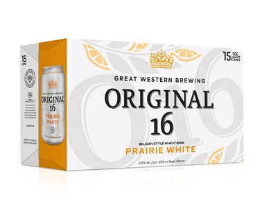 Great Western Brewing Company 15C Original 16 Prairie White 5325ml