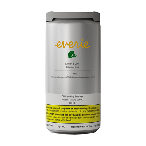 Lemon and Lime CBD - Everie - Sparkling Water