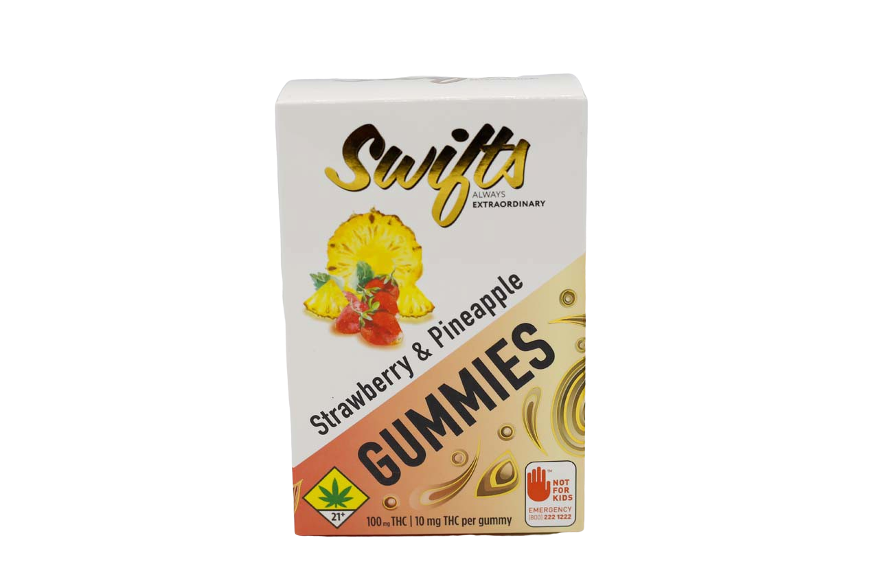 Swifts Gummies Strawberry and Pineapple