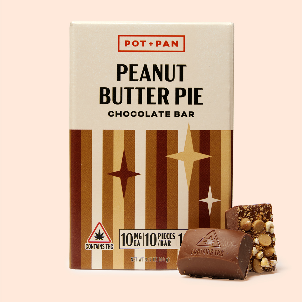 Pot + Pan Peanut Butter Pie Bar