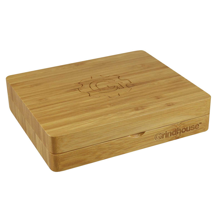 GrindHouse, Bamboo 2-Piece Rolling & Storage Box