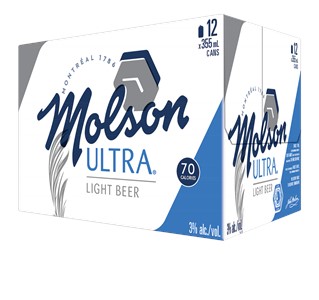 Molson Breweries 12C Molson Ultra 4092ml