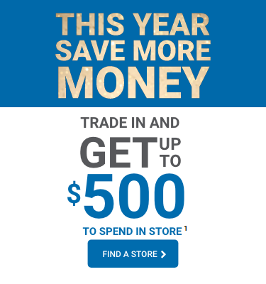 Get up to $500 when you trade-in your old phone