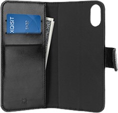 XQISIT iPhone X Eman Magnetic Wallet Case