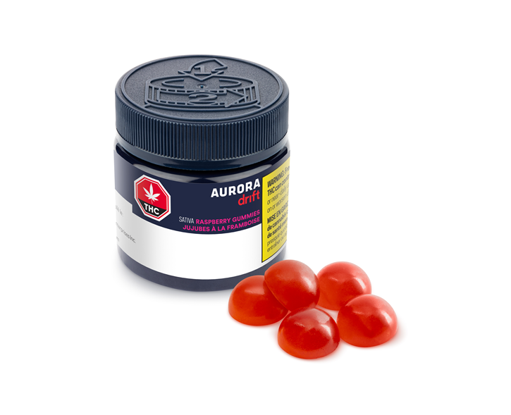 Raspberry Gummies - Aurora Drift  - Gummies