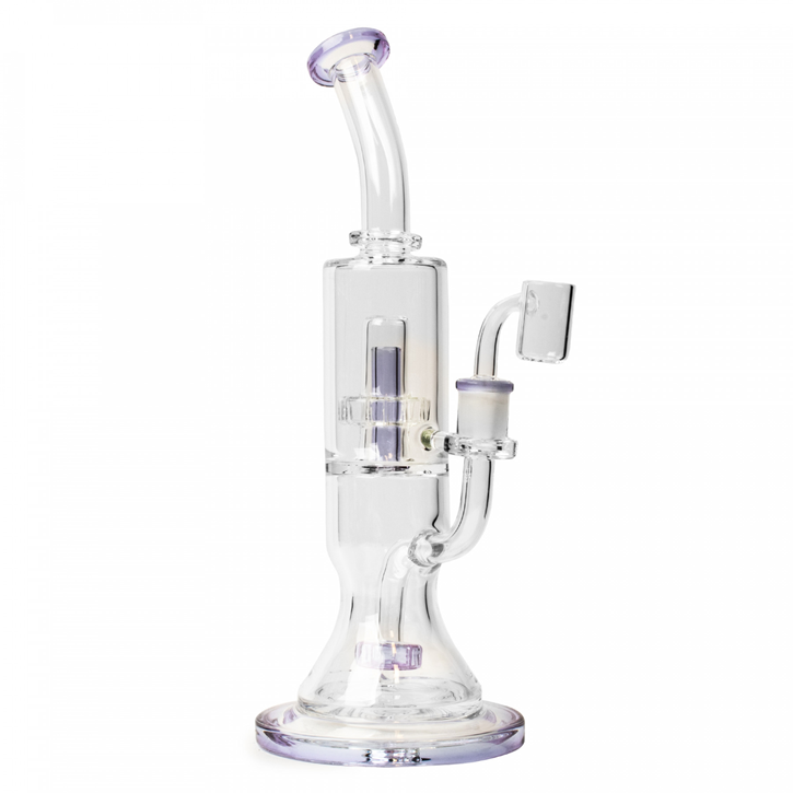 Red Eye Glass, 12" Dual Chamber Concentrate Rig